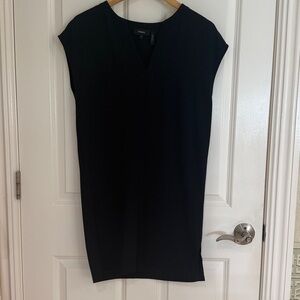 Theory Black Midi Dress